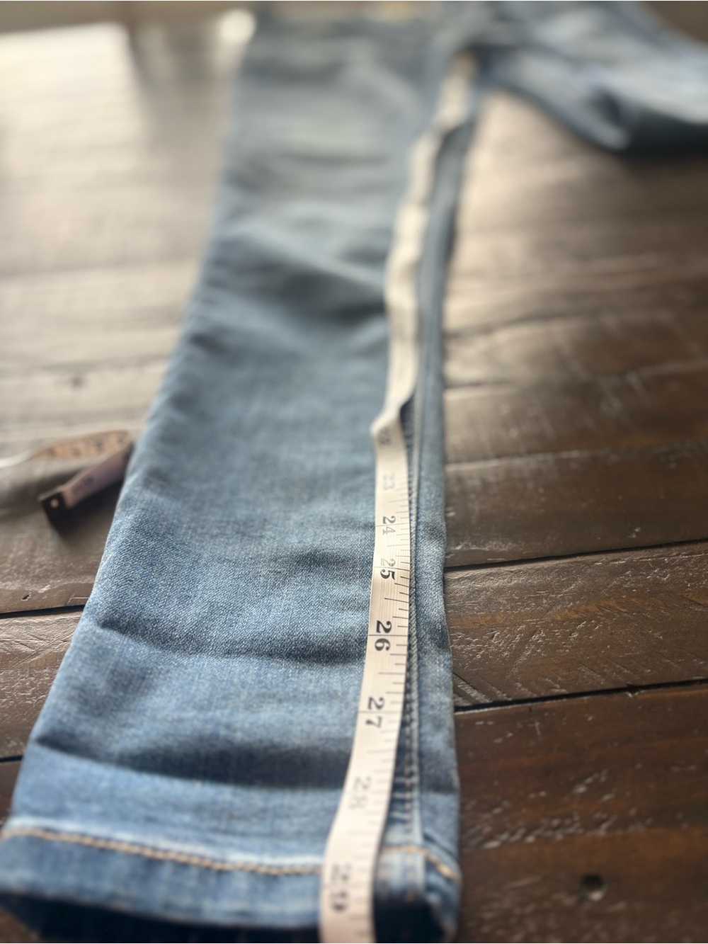 Democracy Ab Technology Skinny Jeans Women’s 4 Mid Rise Stretch Blue Denim - Picture 12 of 16